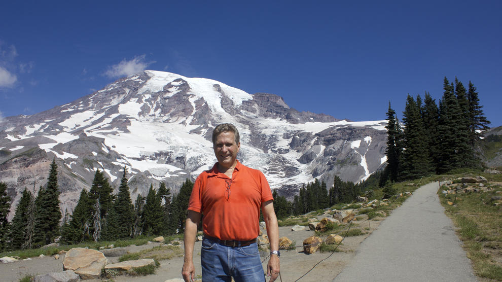 Bob at Mount Rainier National Park