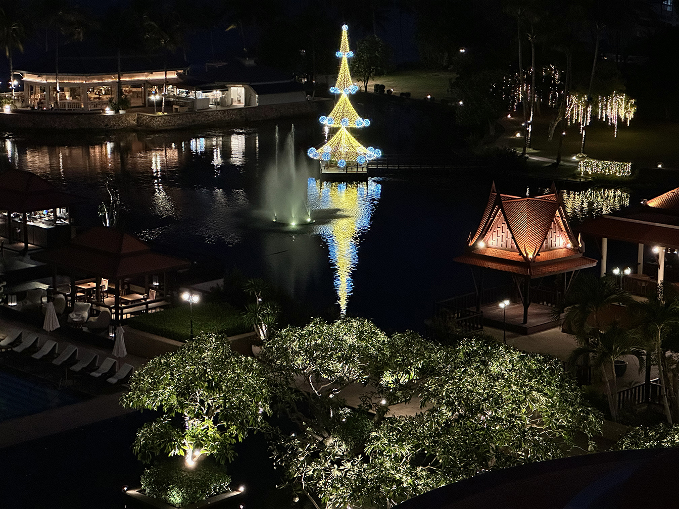 Dusit Thani Resort at Night
