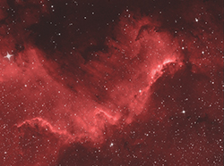 NGC 7000 North America Nebula Mexico Section